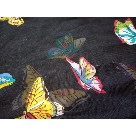 Butterfly Cardigan/Sheer Duster Size Small - Picture 6 of 9